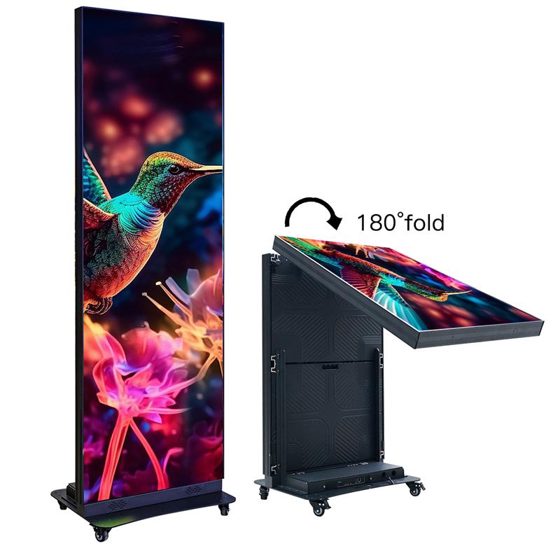 Мобильный складной LED-постер Jynziec Poster LED с GOB-защитой